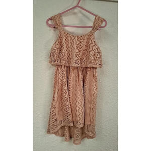 Youngland Kids Dress 5 Peach